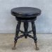 画像1: VINTAGE ANTIQUE PIANOCHAIR PIANOSTOOL ヴィンテージ アンティーク ピアノチェア ピアノスツール アメリカ / 椅子 木製 家具 店舗 什器 (1)