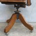 画像8: VINTAGE ANTIQUE FULTON OFFICE FURNITURE CO. ヴィンテージ アンティーク 椅子 アメリカ / インダストリアル ウッド 回転椅子 家具 木製 店舗 什器