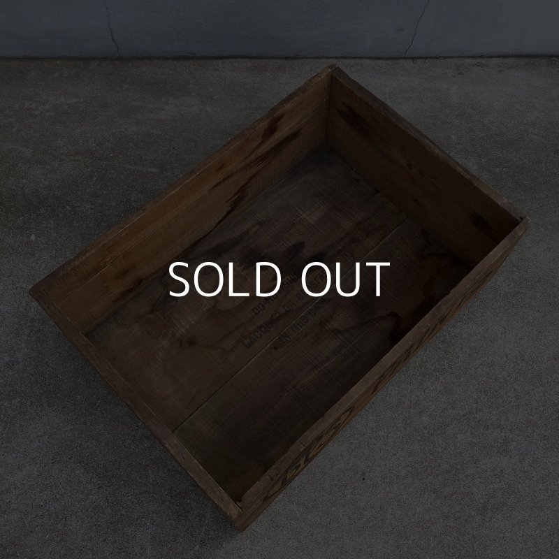 画像6: VINTAGE ANTIQUE BPS WOODBOX ヴィンテージ アンティーク ウッドボックス 木箱 アメリカ / インダストリアル コレクタブル ディスプレイ 収納 店舗 什器 USA