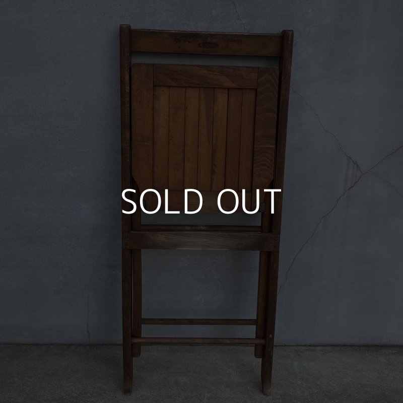 画像7: VINTAGE W.R.CASE & SONS CUTLERY CO. FOLDING CHAIR ヴィンテージ アンティーク フォールディングチェア 折り畳み椅子 アメリカ / インダストリアル ウッド 木製 家具 店舗 什器