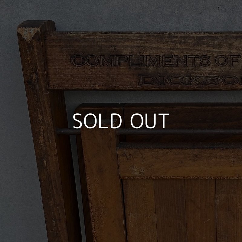 画像9: VINTAGE W.R.CASE & SONS CUTLERY CO. FOLDING CHAIR ヴィンテージ アンティーク フォールディングチェア 折り畳み椅子 アメリカ / インダストリアル ウッド 木製 家具 店舗 什器