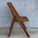 画像3: VINTAGE W.R.CASE & SONS CUTLERY CO. FOLDING CHAIR ヴィンテージ アンティーク フォールディングチェア 折り畳み椅子 アメリカ / インダストリアル ウッド 木製 家具 店舗 什器