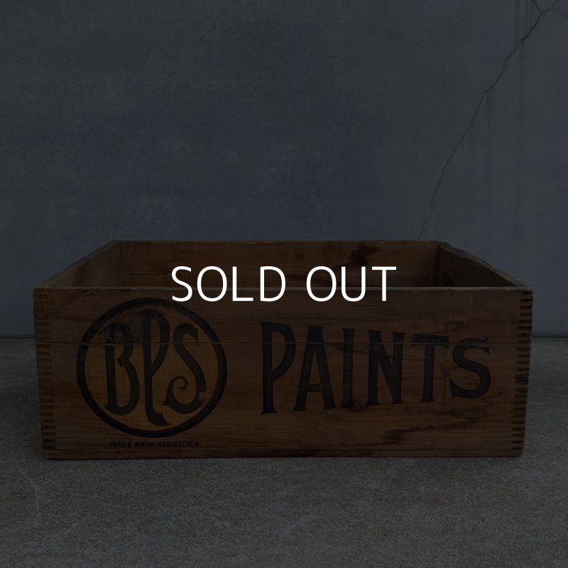 画像4: VINTAGE ANTIQUE BPS WOODBOX ヴィンテージ アンティーク ウッドボックス 木箱 アメリカ / インダストリアル コレクタブル ディスプレイ 収納 店舗 什器 USA