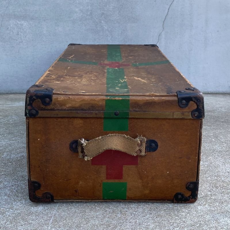 画像4: VINTAGE TRUNK SUITCASE RED CROSS ヴィンテージ トランク スーツケース / ディスプレイ 鞄 赤十字 店舗 什器 USA