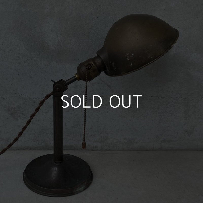 画像3: VINTAGE DESKLAMP B.H BRYANT ヴィンテージ デスクランプ デスクライト スタンドライト 卓上ライト アメリカ / インダストリアル 照明 工業用 USA