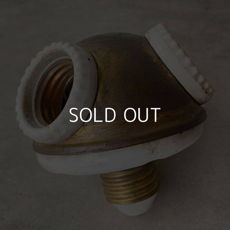 画像4: VINTAGE ANTIQUE BENJAMIN SOCKET ヴィンテージ アンティーク ベンジャミンソケット アメリカ / ランプ ライト 3灯 コレクタブル 照明 USA