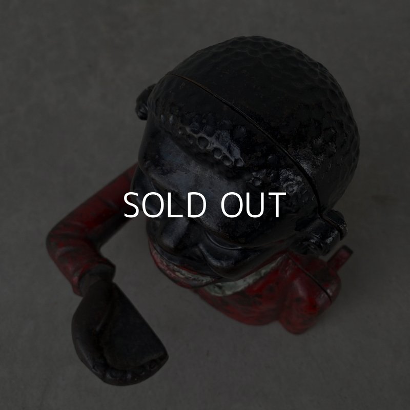 画像5: VINTAGE ANTIQUE LITTLE JOE ヴィンテージ アンティーク リトルジョー メカニカルバンク 貯金箱 アメリカ / 鋳物 キャストアイアン コレクタブル