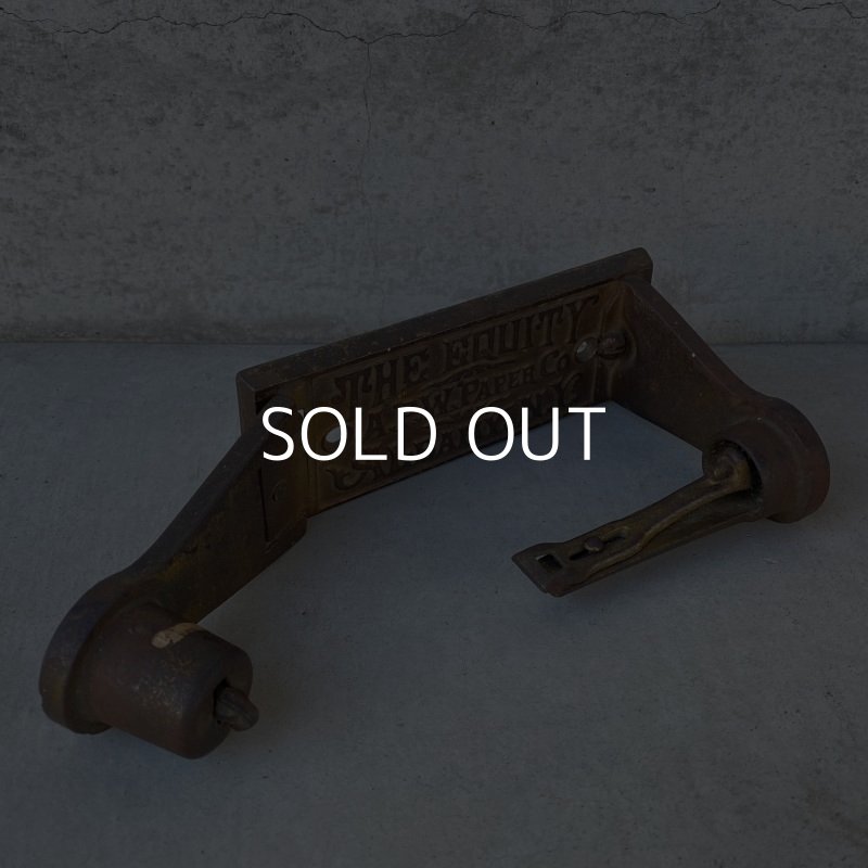 画像7: VINTAGE ANTIQUE THE EQUITY A.P.W.PAPER CO. TOILET PAPER HOLDER ヴィンテージ アンティーク トイレットペーパーホルダー アメリカ / キャストアイアン トイレ用品 店舗什器
