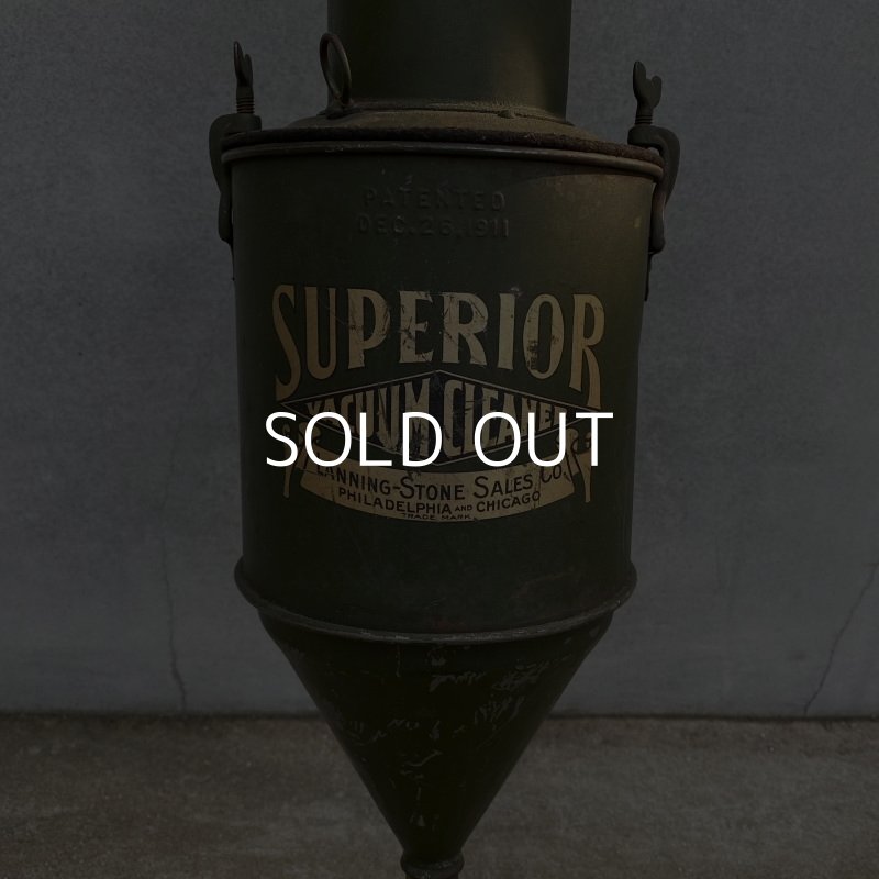 画像3: VINTAGE ANTIQUE LANNING STONE SALES CO. HAND PUMP VACUUM CREANER ヴィンテージ アンティーク 掃除機 アメリカ / インダストリアル クリーナー ディスプレイ 店舗什器 USA