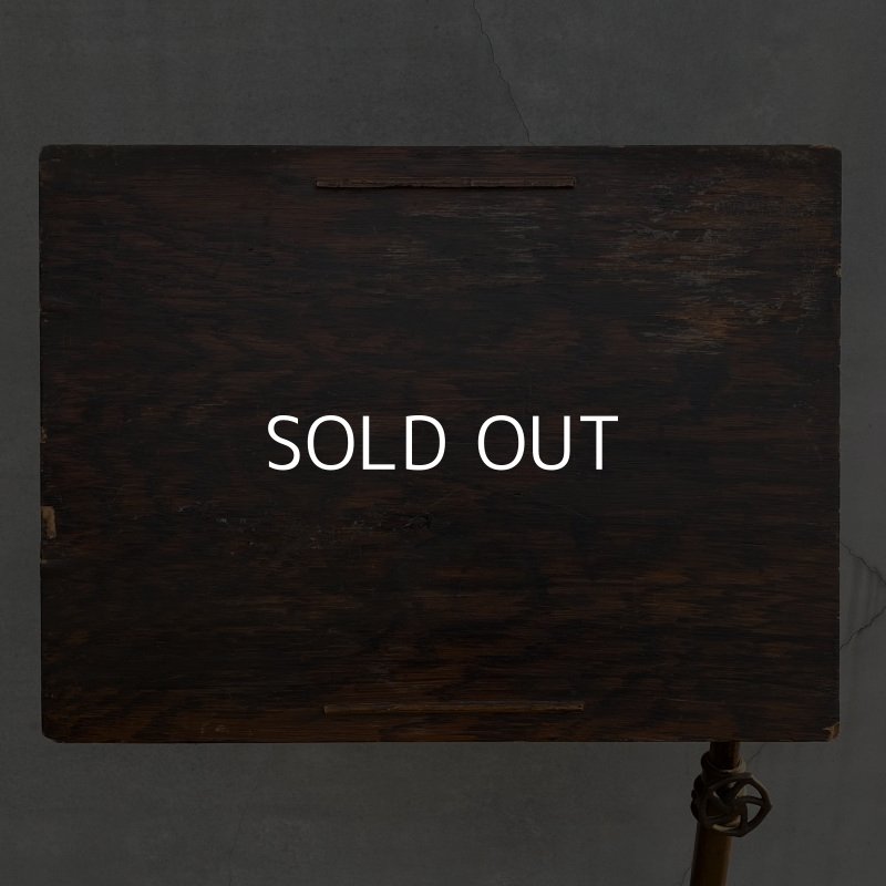 画像3: VINTAGE ANTIQUE BEDSIDE TABLE ヴィンテージ アンティーク ベッドサイドテーブル アメリカ / インダストリアル メニューボード カフェ テーブル 店舗什器