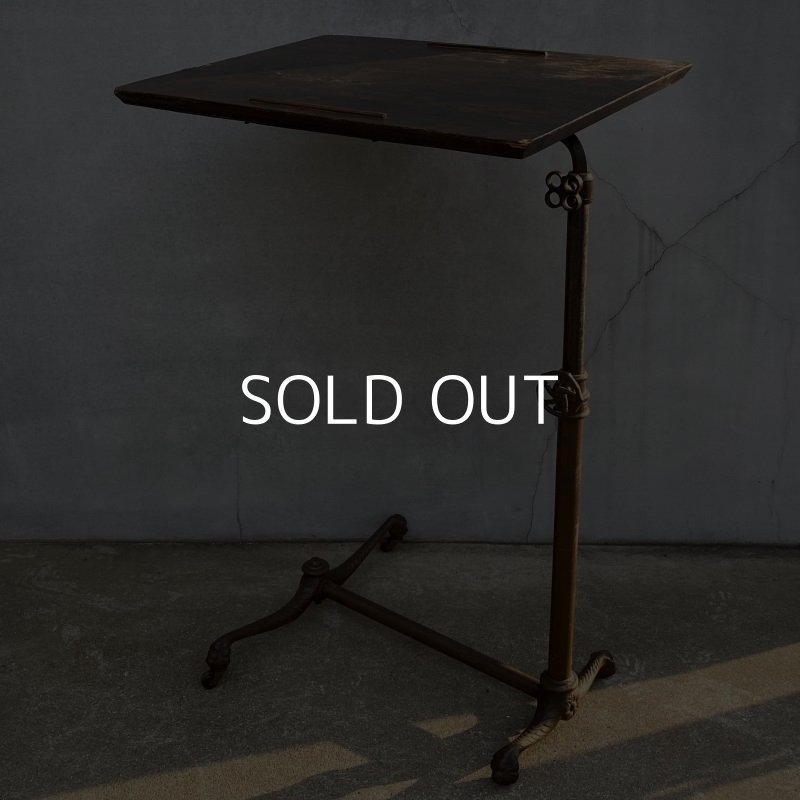 画像8: VINTAGE ANTIQUE BEDSIDE TABLE ヴィンテージ アンティーク ベッドサイドテーブル アメリカ / インダストリアル メニューボード カフェ テーブル 店舗什器