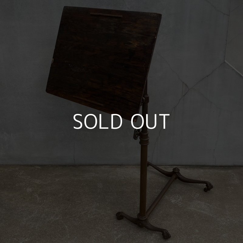 画像9: VINTAGE ANTIQUE BEDSIDE TABLE ヴィンテージ アンティーク ベッドサイドテーブル アメリカ / インダストリアル メニューボード カフェ テーブル 店舗什器