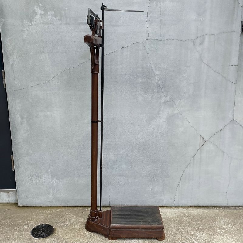 画像3: VINTAGE ANTIQUE JACOBS BROS CO. DETECTO MEDIC SCALE ヴィンテージ アンティーク スケール 体重計 身長測定 / 学校 病院 ディスプレイ インテリア コレクタブル 店舗什器 アメリカ USA