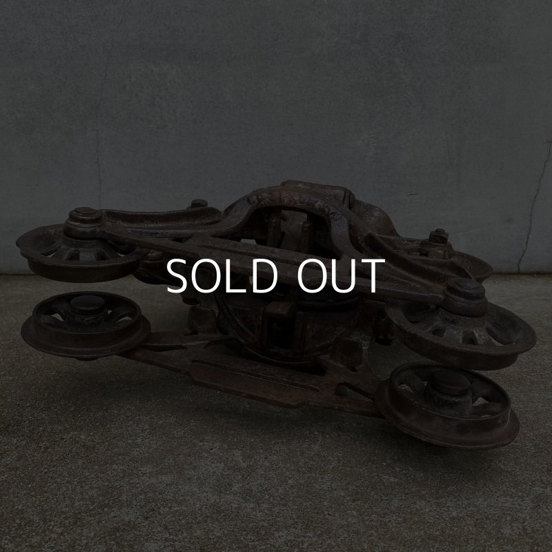 画像6: VINTAGE ANTIQUE F.E.MAYERS&BRO. PULLEY ヴィンテージ アンティーク プーリー 滑車 アメリカ / インダストリアル ガレージ ディスプレイ 店舗 什器 USA