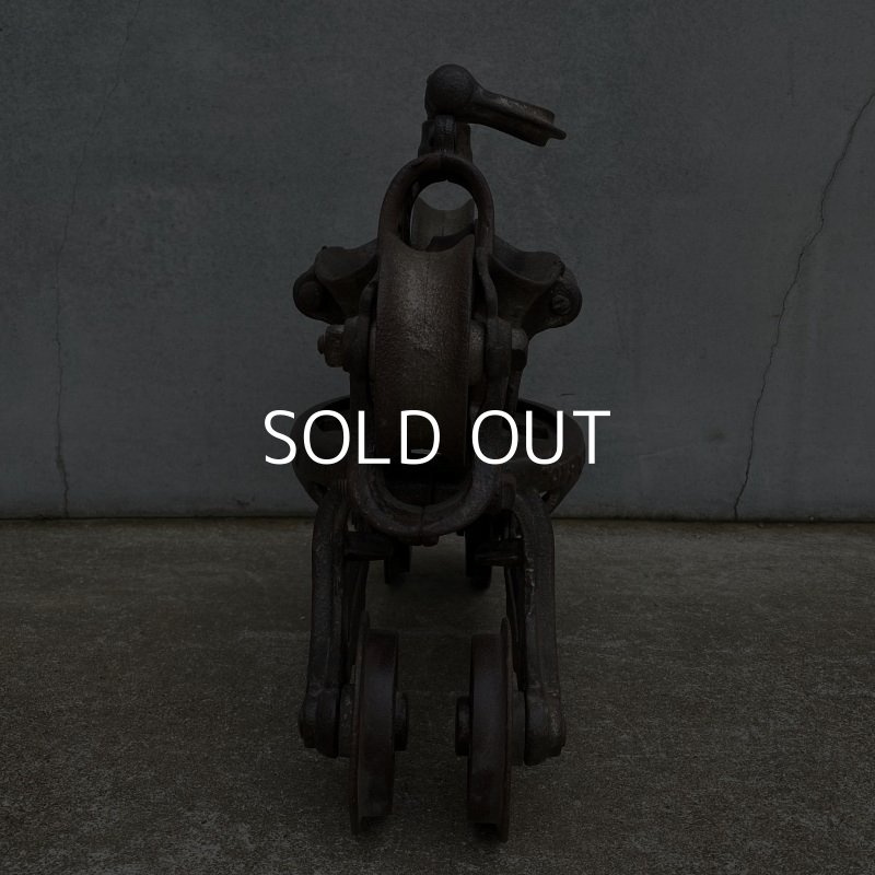 画像4: VINTAGE ANTIQUE F.E.MAYERS&BRO. PULLEY ヴィンテージ アンティーク プーリー 滑車 アメリカ / インダストリアル ガレージ ディスプレイ 店舗 什器 USA