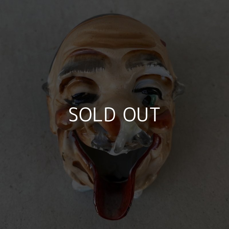 画像6: VINTAGE CERAMIC HOBO ASHTRAY ヴィンテージ セラミック アシュトレイ / JAPAN コレクタブル 陶器 灰皿 輸出用 日本製 (8)