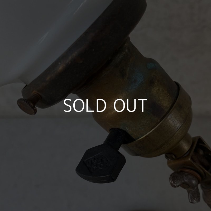 画像8: VINTAGE DESKLAMP ヴィンテージ デスクランプ デスクライト スタンドライト 卓上ライト アメリカ / インダストリアル ミルクガラス 照明 工業用 USA