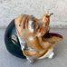 画像4: VINTAGE CERAMIC HOBO ASHTRAY ヴィンテージ セラミック アシュトレイ / JAPAN コレクタブル オブジェ 陶器 灰皿 輸出用 日本製 (7)