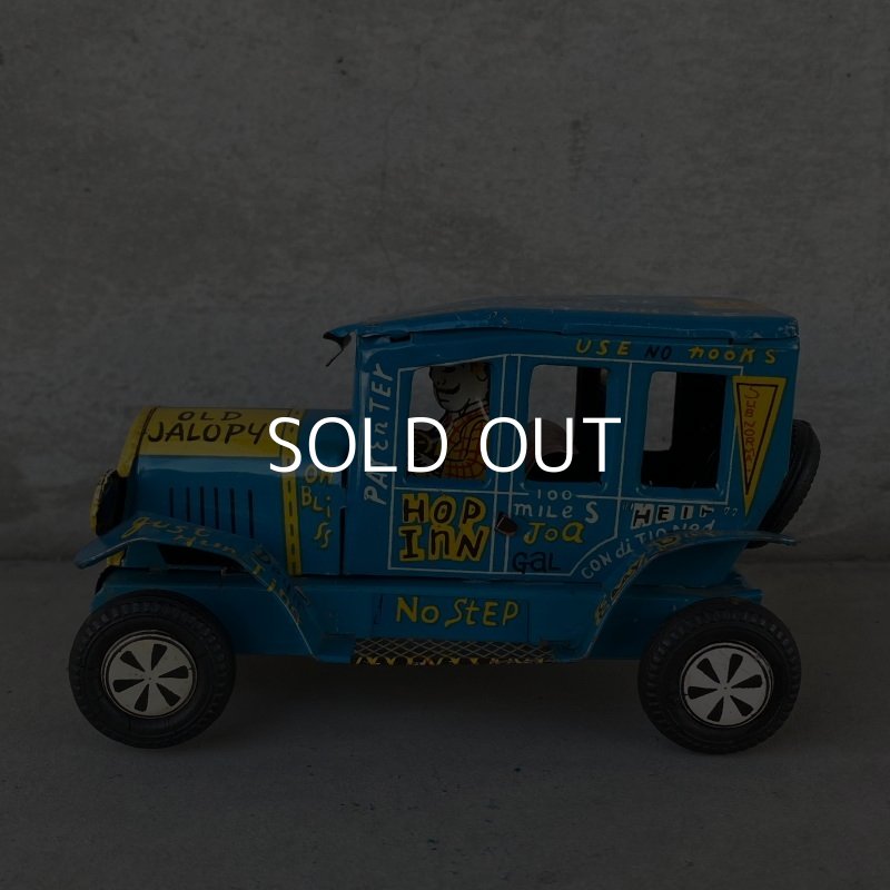 画像10: VINTAGE MARX OLD JALOPY TIN CAR ヴィンテージ ジャロピー ブリキ 車 / オブジェ 玩具 JAPAN