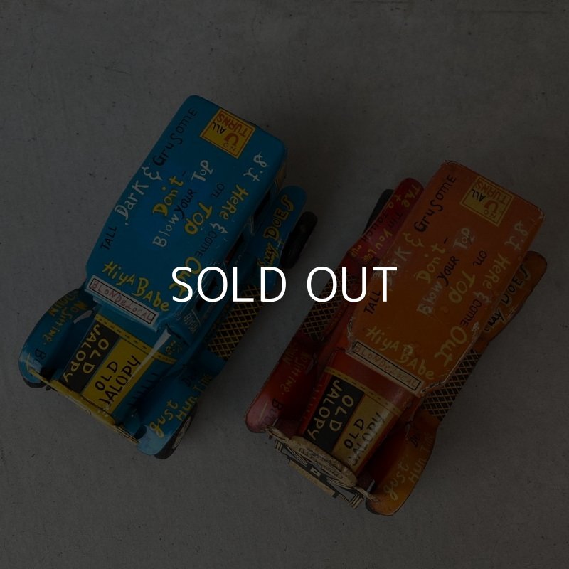 画像4: VINTAGE MARX OLD JALOPY TIN CAR ヴィンテージ ジャロピー ブリキ 車 / オブジェ 玩具 JAPAN