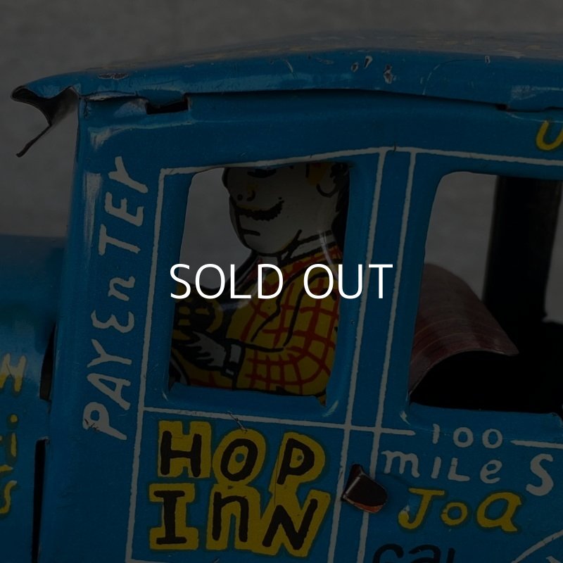 画像11: VINTAGE MARX OLD JALOPY TIN CAR ヴィンテージ ジャロピー ブリキ 車 / オブジェ 玩具 JAPAN