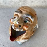 VINTAGE CERAMIC HOBO ASHTRAY ヴィンテージ セラミック アシュトレイ / JAPAN コレクタブル オブジェ 陶器 灰皿 輸出用 日本製 (2)