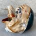 画像5: VINTAGE CERAMIC HOBO ASHTRAY ヴィンテージ セラミック アシュトレイ / JAPAN コレクタブル オブジェ 陶器 灰皿 輸出用 日本製 (1)