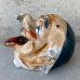 画像5: VINTAGE CERAMIC HOBO ASHTRAY ヴィンテージ セラミック アシュトレイ / JAPAN コレクタブル オブジェ 陶器 灰皿 輸出用 日本製 (4)