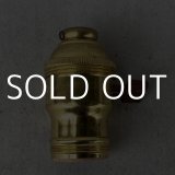 VINTAGE GENERAL ELECTRIC LAMP SOCKET ヴィンテージ ゼネラルエレクトリック ソケット ランプ ターンスイッチ ブラス  真鍮 E26 / インダストリアル ネジ山付き ライト リペアパーツ 照明 電気 アメリカ  USA
