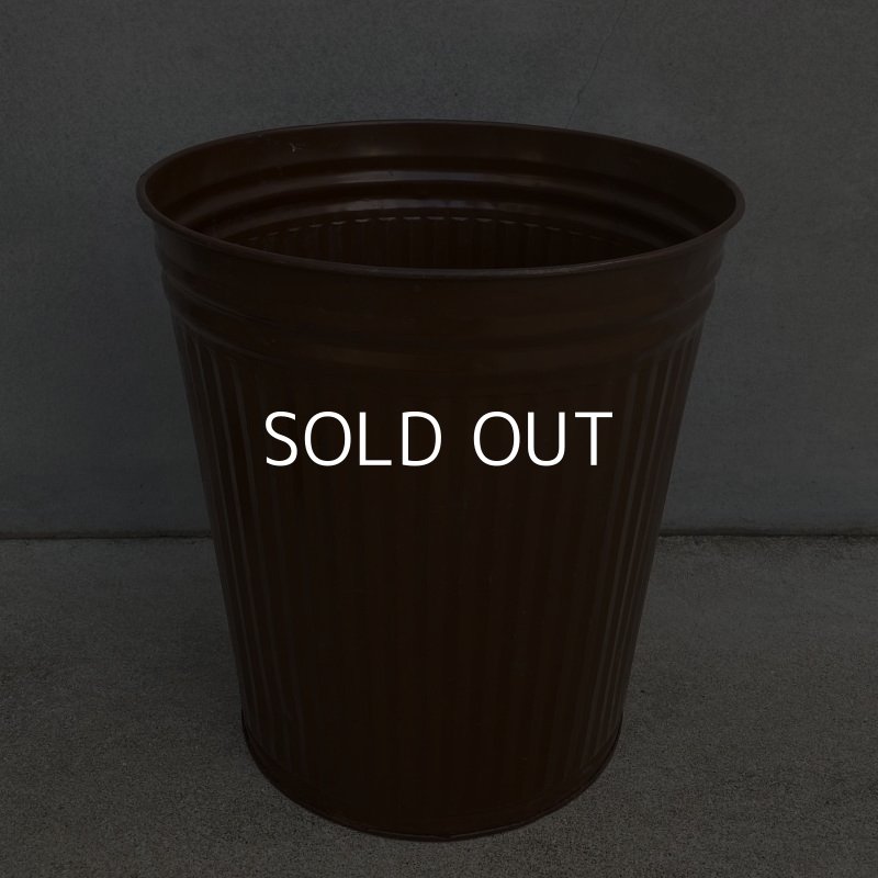 画像1: VINTAGE TRASH CAN ヴィンテージ トラッシュ缶 ゴミ箱 アメリカ / インダストリアル ガレージ 収納 インテリア USA
