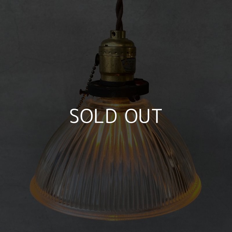 画像7: VINTAGE ANTIQUE ヴィンテージ アンティーク 吊り下げライト アメリカ / シーリングライト ペンダントライト ガラスシェード 天井照明