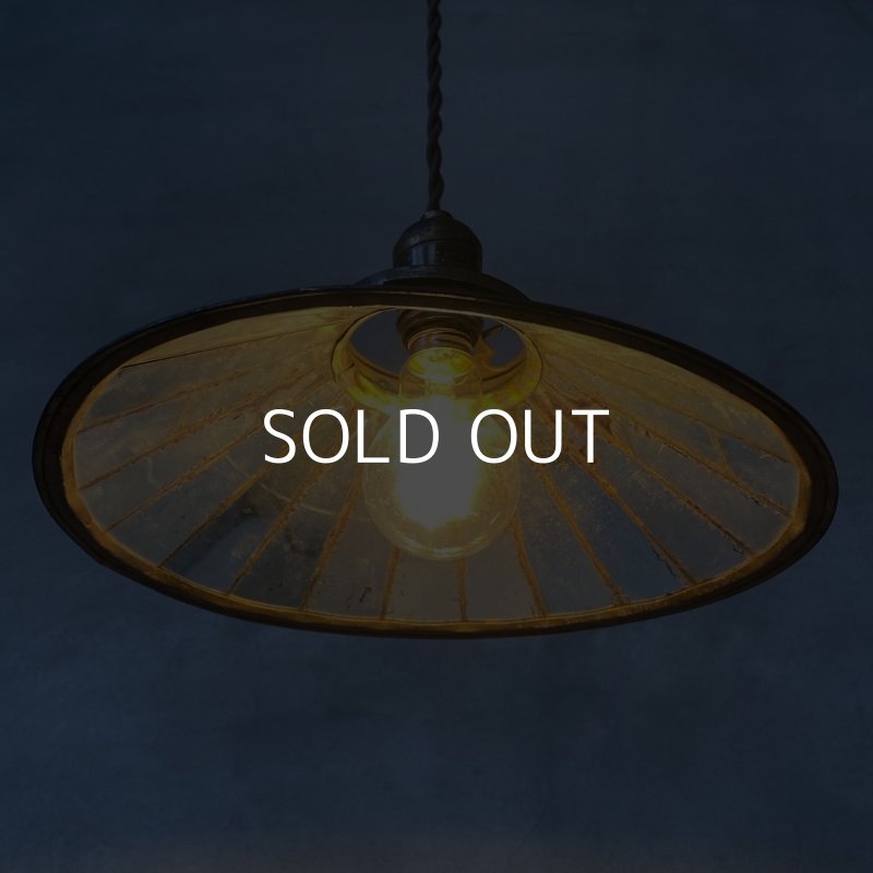 画像10: VINTAGE ANTIQUE MIRROR SHADE LAMP AMERICAN REFLECTOR AND LIGHTING CO. ヴィンテージ ミラーシェード リフレクター ランプ アメリカ / インダストリアル コレクタブル ペンダントライト シーリングランプ 吊り下げランプ 天井照明