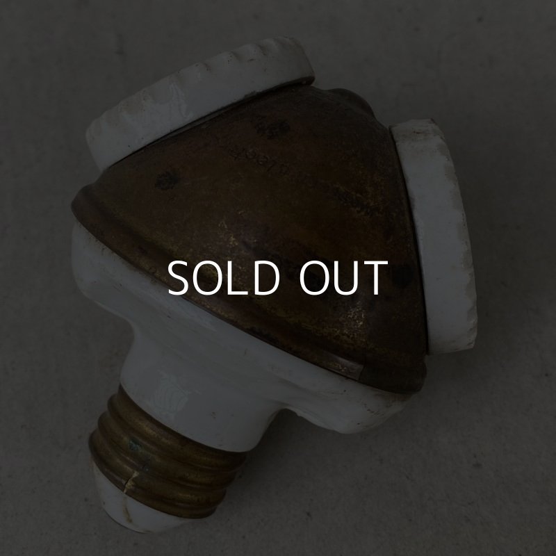 画像3: VINTAGE ANTIQUE BENJAMIN SOCKET ヴィンテージ アンティーク ベンジャミンソケット アメリカ / ランプ ライト 2灯 コレクタブル 照明 USA (2)