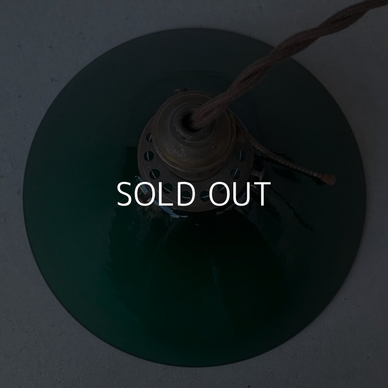 画像4: VINTAGE ANTIQUE ヴィンテージ アンティーク 吊り下げライト アメリカ / シーリングライト ペンダントライト ガラスシェード 天井照明 