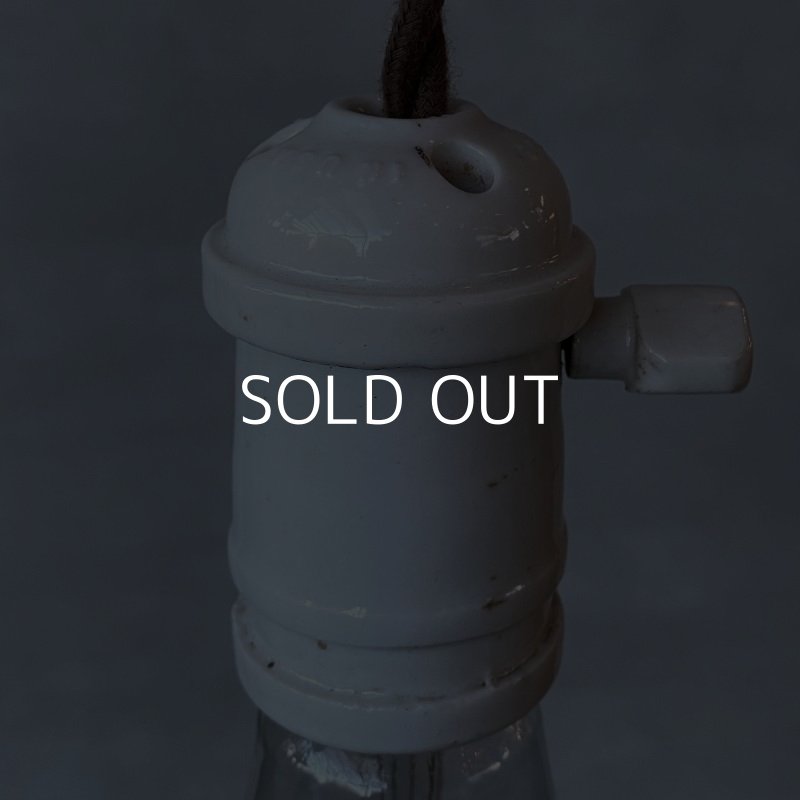 画像3: VINTAGE ANTIQUE LAMP BRYANT PORCELAIN ヴィンテージ アンティーク 吊り下げライト ポーセリン アメリカ / シーリングライト ペンダントライト 天井照明 