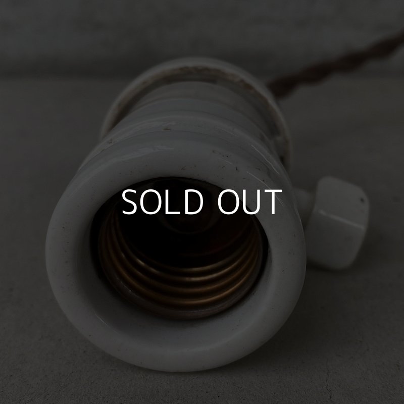 画像5: VINTAGE ANTIQUE LAMP BRYANT PORCELAIN ヴィンテージ アンティーク 吊り下げライト ポーセリン アメリカ / シーリングライト ペンダントライト 天井照明 