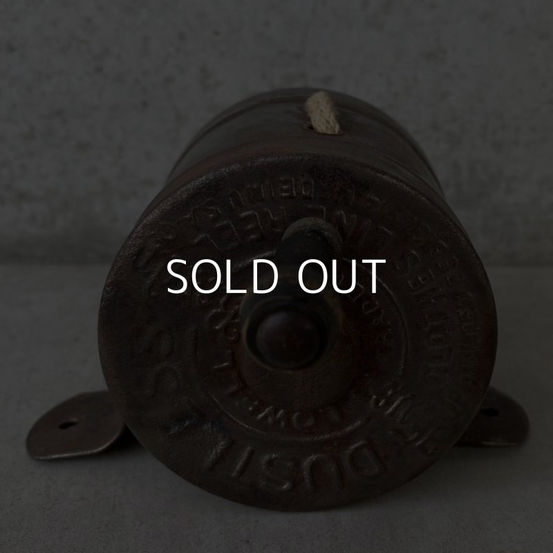 画像5: VINTAGE ANTIQUE DUSTLESS WOOD HANDLE CLOTHES LINE REEL ヴィンテージ アンティーク クロスラインリール 洗濯紐 アメリカ / ディスプレイ 店舗什器 USA