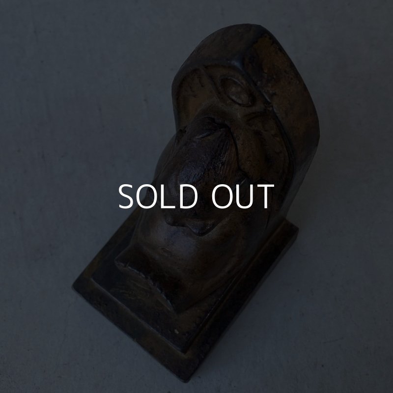 画像5: VINTAGE ANTIQUE BILLIKEN COINBANK ヴィンテージ アンティーク ビリケン コインバンク 貯金箱 アメリカ / コレクタブル オブジェ キャストアイアン 置物 鋳物 USA