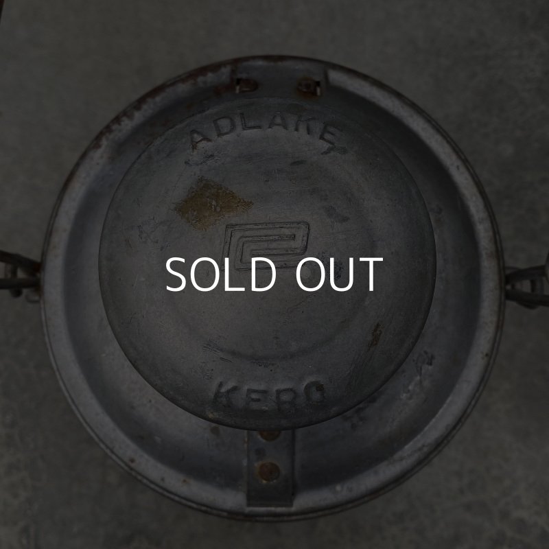 画像5: VINTAGE ANTIQUE ADLAKE KERO RAILROAD LANTERN ヴィンテージ アンティーク アドレイク レイルロード ランタン オイルランプ アメリカ / キャンプ アウトドア 赤ホヤ