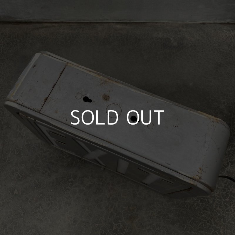 画像5: VINTAGE ANTIQUE EXIT SIGN LAMP ヴィンテージ アンティーク サインランプ アメリカ / インダストリアル ライト 出口 非常口 電飾看板 誘導サイン 店舗什器 USA