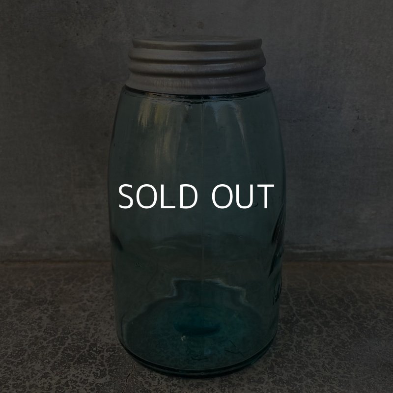 画像3: VINTAGE ANTIQUE BALL MASON JAR ヴィンテージ アンティーク ボール メイソンジャー ガラス瓶 アメリカ / 小物入れ 店舗什器 (2)