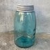 画像2: VINTAGE ANTIQUE BALL MASON JAR ヴィンテージ アンティーク ボール メイソンジャー ガラス瓶 アメリカ / 小物入れ 店舗什器 (1) (2)