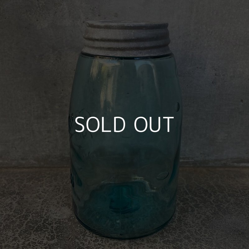 画像4: VINTAGE ANTIQUE BALL MASON JAR ヴィンテージ アンティーク ボール メイソンジャー ガラス瓶 アメリカ / 小物入れ 店舗什器 (1)