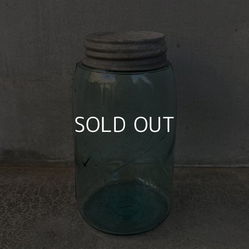 画像1: VINTAGE ANTIQUE BALL MASON JAR ヴィンテージ アンティーク ボール メイソンジャー ガラス瓶 アメリカ / 小物入れ 店舗什器 (3)