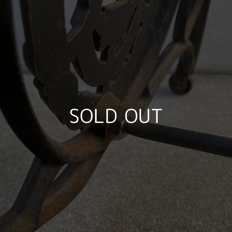 画像10: VINTAGE ANTIQUE SINGER ヴィンテージ アンティーク シンガー ミシン脚テーブル アメリカ / 足踏みミシン テーブル 家具  店舗 什器