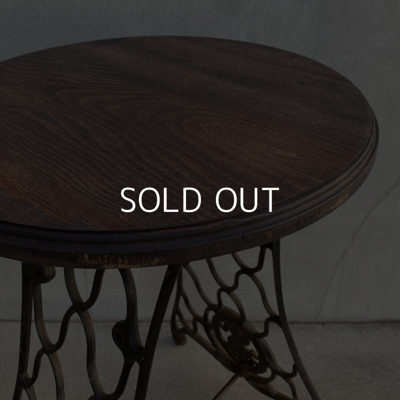 画像7: VINTAGE ANTIQUE SINGER ヴィンテージ アンティーク シンガー ミシン足テーブル アメリカ / 足踏みミシン テーブル 家具  店舗 什器