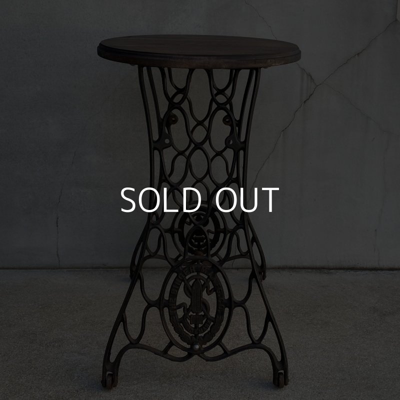 画像4: VINTAGE ANTIQUE SINGER ヴィンテージ アンティーク シンガー ミシン足テーブル アメリカ / 足踏みミシン テーブル 家具  店舗 什器