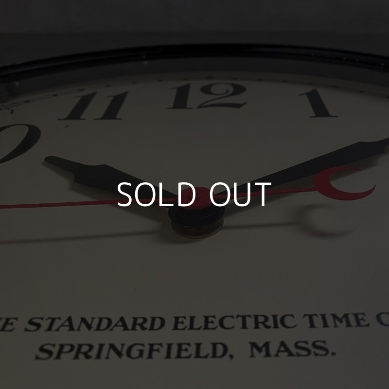 画像7: VINTAGE ANTIQUE THE STANDARD ELECTRIC TIME CO. WALL CLOCK ヴィンテージアンティーク ウォールクロック 掛け時計 アメリカ / インダストリアル スクールクロック 鉄 店舗什器 USA