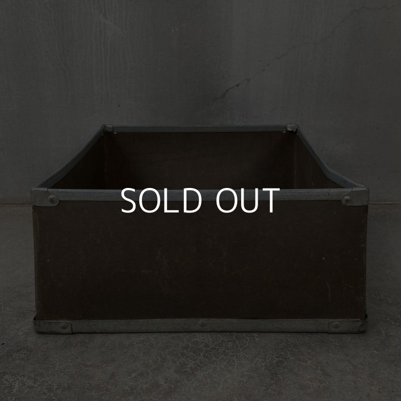 画像5: VINTAGE ANTIQUE FIBER BOX ヴィンテージ アンティーク ファイバー ボックス 箱 アメリカ / インダストリアル 収納 店舗 什器 USA (2)