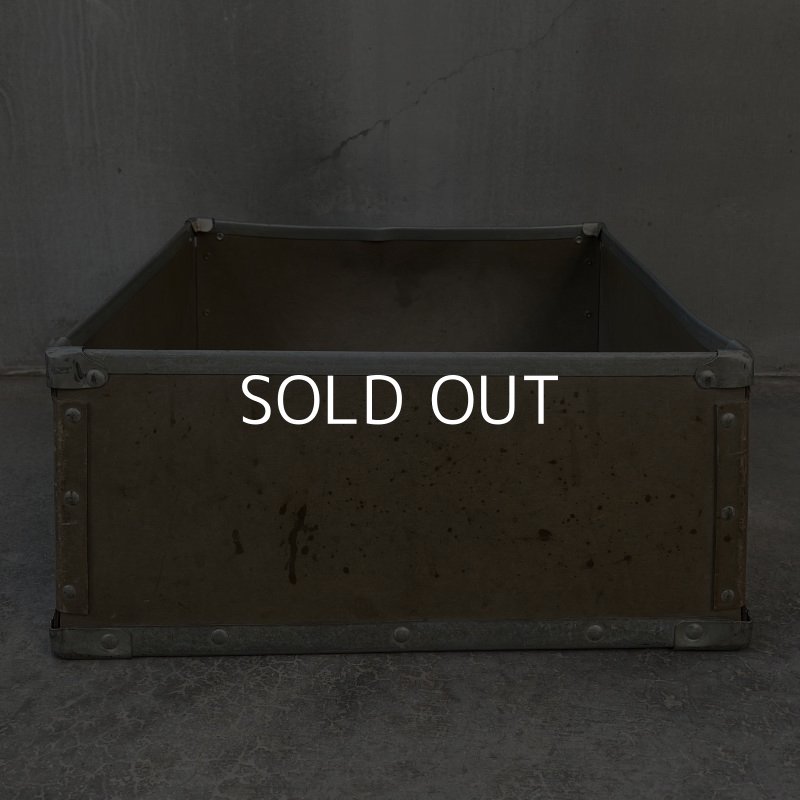 画像4: VINTAGE ANTIQUE FIBER BOX ヴィンテージ アンティーク ファイバー ボックス 箱 アメリカ / インダストリアル 収納 店舗 什器 USA (1)